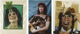 Judith Golden, Star Struck from the Chameleon Series: Self-Portrait Fantasy Series #1, 1975; Karen from the Woman Series 1980-1982; Mary Hartman from the People Magazine series: Self-Portrait Fantasy Series #4