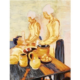 Sigrid Holmwood, Preparing Food
