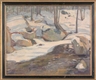 Arthur E. Becher, winter landscape
