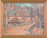 Arthur E. Becher, landscape with mill