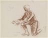 Anton Faistauer, "Study for St. Peter"