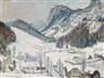 Ernst Huber, "Semmering Landscape"