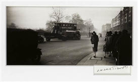 Jacques-Henri Lartigue, "Bibi in London."