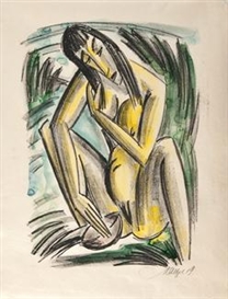 Emil Maetzel, Die Toilette