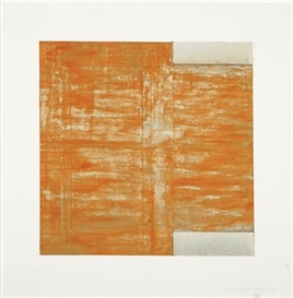 Harvey Quaytman, Untitled (Orche & White)