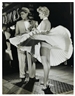 Sam Shaw, Marilyn Monroe and Tom Ewell in "The Seven Year Itch." (2)