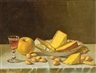 John F. Francis, Still Life with Apple, Cake and Nuts