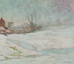 Rodolphe de Saegher, SNEEUWLANDSCHAP