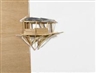 Tadashi Kawamata, PLAN FOR "THREE HUTS IN A GALLERY" N°7