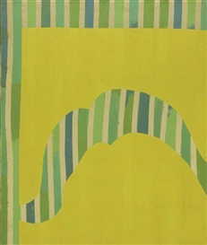 Daniel Buren, Peinture émail sur toile de coton