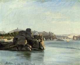 Lauritz Vilhelm Pacht, On the Nile at Aswan