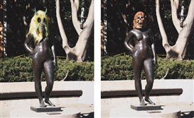 Nathan Mabry, 2 WORKS: In your face (Number 6) and (Number 7)