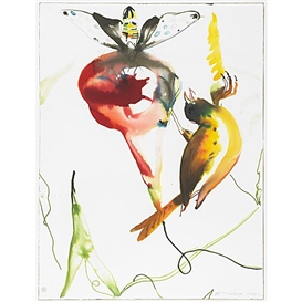 Alexis Rockman, Two works of art: UNT and Untitled