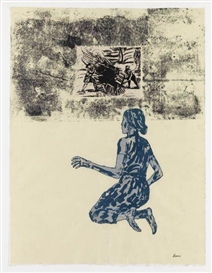 Nancy Spero, Kneeling Woman