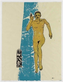 Nancy Spero, Running Woman