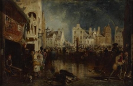 David Octavius Hill, THE MARKET CROSS, AYR