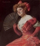 Thomas Anshutz, A Study in Scarlet: Portrait of Katherine Rice