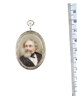 Walter Saunders Barnard, Charles Dickens (1812-1870), wearing black coat, white chemise, black stock and tie