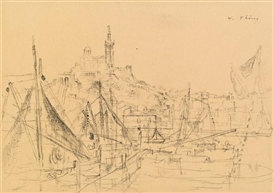 Wilhelm Thöny, Hafenansicht