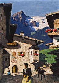 Alfons Walde, Sommer in Tirol