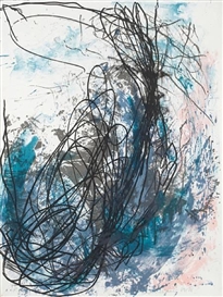Ian McKeever, Two compositions (Diptych)