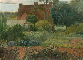 Alan Brooks, The garden, Benton End