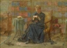 Thomas Anshutz, WOMAN SEWING