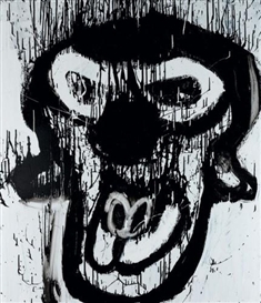 Joyce Pensato, B.A CLOWN