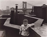Walter Rosenblum, Boy on Roof, Pitt Street, N.Y., 1950