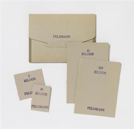 Hans-Peter Feldmann, 4 publications in artist's original envelope