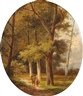 Jan Evert Morel de Jongere, 2 works: a) Resting in the forest b) The walk