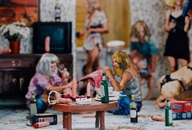 Marcus Harvey, 'Ann Summers Party'