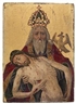 German School, 16th century, God the Father holding the dead Christ