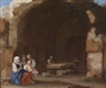 Cornelis van Poelenburgh, Female figures amidst Roman ruins