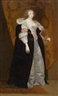 Anthony van Dyck, Portrait of Margaret of Lorraine-Vaudemont, Duchess of Orleans, who married Gaston of Orleans, the brother of the French King Louis XIII (1615- 1672) in 1632