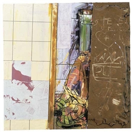 Marcus Harvey, Study for Broken Lock