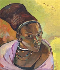 Irma Stern, THE ZULU WOMAN