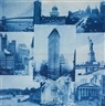 Irving Underhill, Montage of New York scenes on fabric