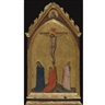 Bernardo Daddi, The Crucifixion with the Madonna and Saints Mary Magdalene and John the Evangelist, Christ the Redeemer above