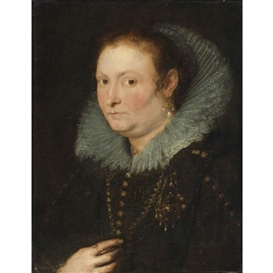 Peter Paul Rubens, Portrait of a Lady, Possibly a Member of the Brandt Family