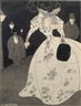 Aubrey Beardsley, A woman in white