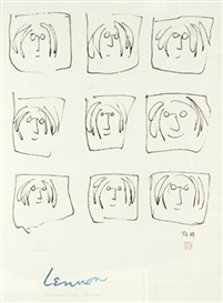 John Lennon, Yoko Ono, Lennon (Nine Portraits)