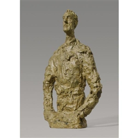 Alberto Giacometti, GRAND BUSTE DE DIEGO AVEC BRAS