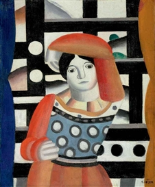 Fernand Léger, Une femme devant le paysage