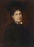 Hans Canon, Portrait of a Woman in a Hat