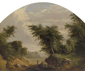 Robert S. Duncanson, Untitled (Landscape)