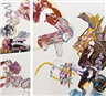 Pia Fries, Oxana (diptych)