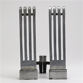 Donald Deskey, andirons