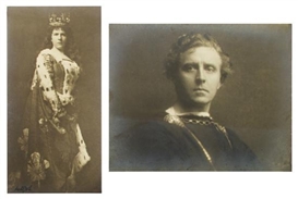 Arnold Genthe, 2 works: Louise Homer as Orsrud in Sohengrin at Court Garden in 1900 and EH. Sothein
