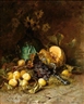 Marie Ravenswaaij, Still life with pomegranates and a pumpkin
